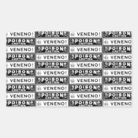 Etiquetas de veneno ventilado