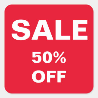 Etiquetas de venta para ofertas festivas clavado e