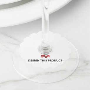 Etiquetas de Vidrio de VENTA (2,5") - Conjunto de