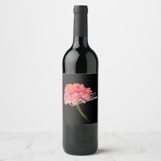 Etiquetas de vino con firma