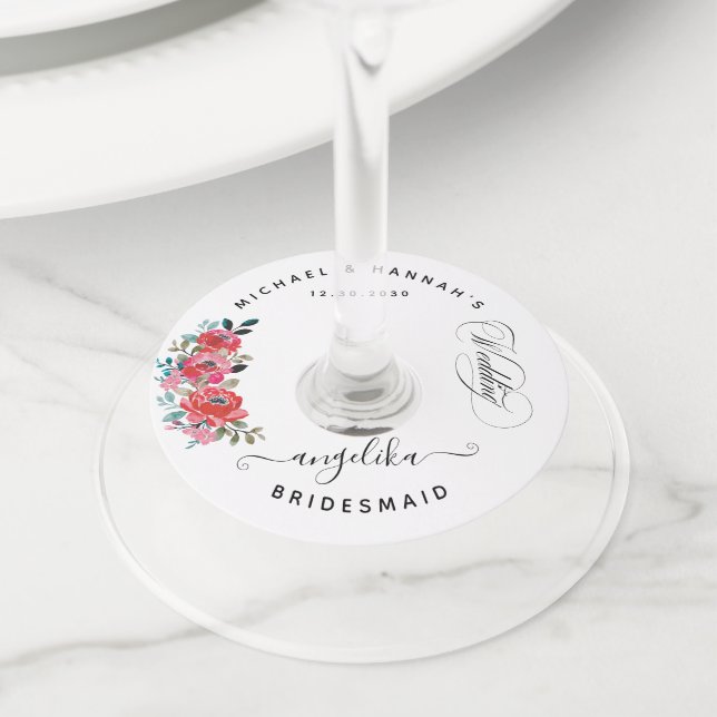 Etiquetas de Vino de Boda Personalizada (Detalle)