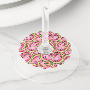 Etiquetas de vino de la sorpresa de la sandía