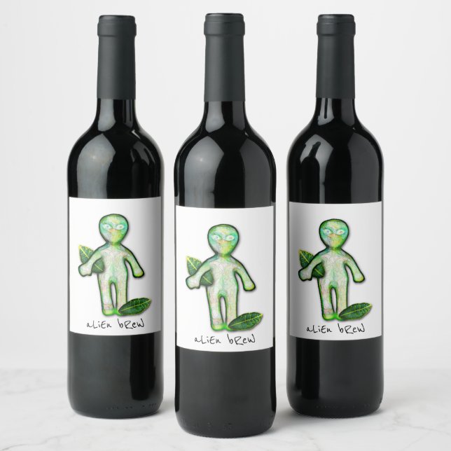 Etiquetas de vino de LiEn bReW (Botellas)