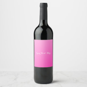 Etiquetas de vino Glam Modernas Minimalistas de Ro