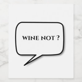 etiquetas de vino no vino