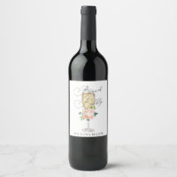 Etiquetas de vino para Desayuno y Brunch Nupcial c