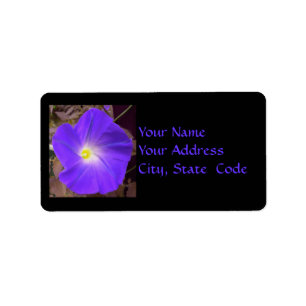 Etiquetas Deep Purple Morning Glory Address