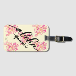 Etiquetas del bolso de Hawaii de la hawaiana del