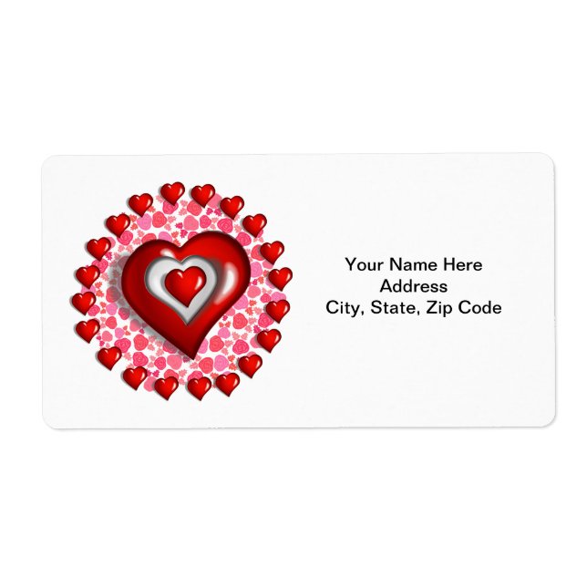 Etiquetas del Día de la Madre (Frente)