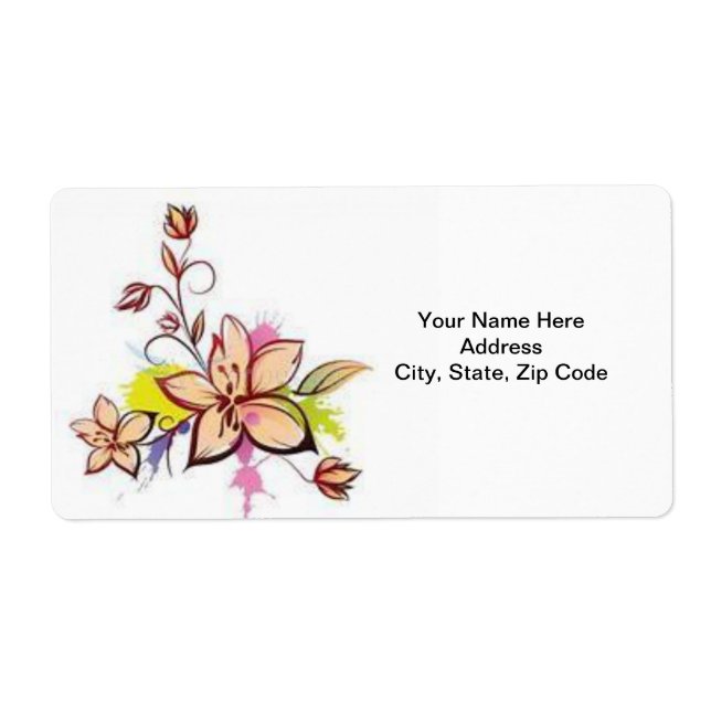 Etiquetas del Día de la Madre (Frente)