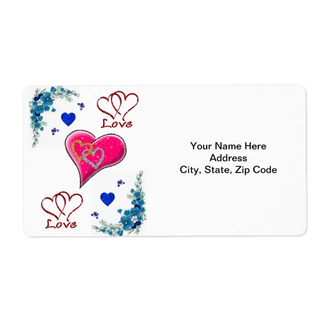 Etiquetas del Día de la Madre (Frente)