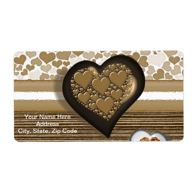 Etiquetas del Día de la Madre (Frente)