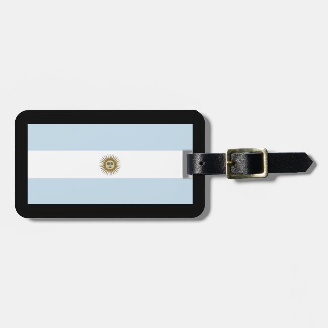 Etiquetas del equipaje de la Argentina (Frente Horizontal)
