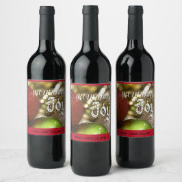 ETIQUETAS DEL FRASCO DE VINO