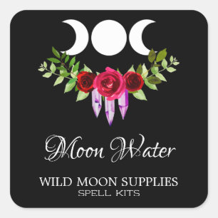 Etiquetas del kit de hueco de agua de la luna