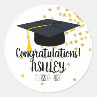 Etiquetas del partido de graduación