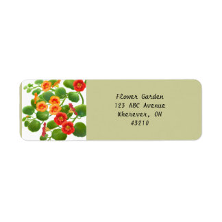 Etiquetas del personalizable del jardín de flores