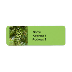 Etiquetas del personalizado de Pinecones