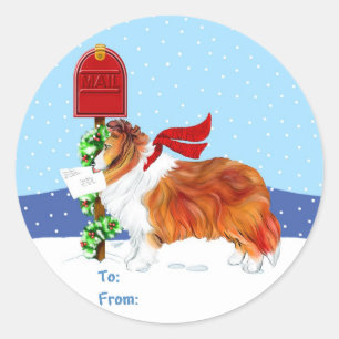 Etiquetas del regalo del Sable del correo del