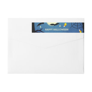 Etiquetas del remite de Halloween