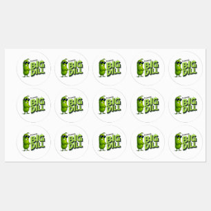 Etiquetas Dill Pickles Lovers Gift - Divertidos diseños de P