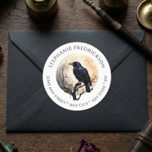 Dirección de Moody Gothic Raven Dark Academia