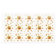 "Diseño divertido de emoji con lengua fuera"