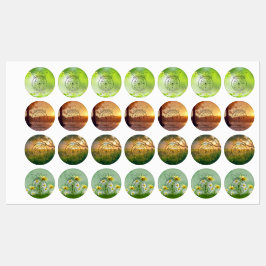 Etiquetas diverse afbeeldingen met logo