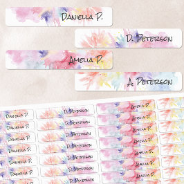 Etiquetas Divertido acuarela arte ataca hasta 4 nombres impe