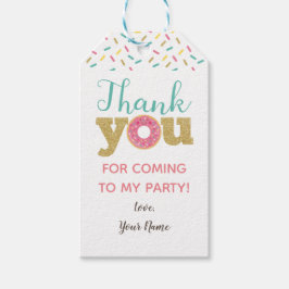 Etiquetas Donut Favor