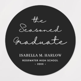 Etiquetas El Graduado De Temporada Personalizado