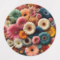 Elevar tu espacio de color Gerbera Daisy Floral