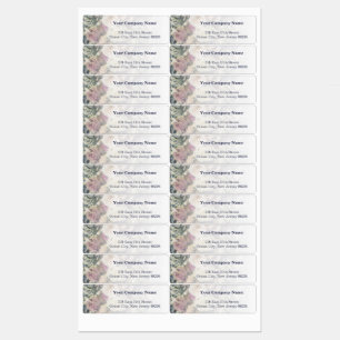 Etiquetas Elevar tu marca con Personalizado Photo Florist Sh