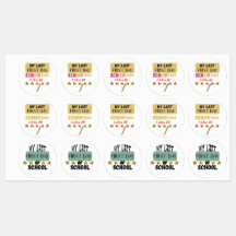 Es mi último primer día de escuela.