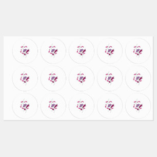 Etiquetas Estilo Ndrrmc, Púrpura Suave, Jazzberry Jam