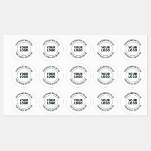 Etiquetas Fácil de reemplazar con su logotipo o imagen