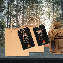 Etiquetas favoritas de la fiesta temática de campi