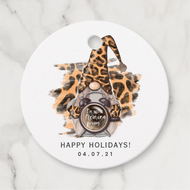 Etiquetas favoritas de Leopard Gnome (Anverso)