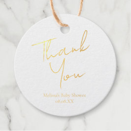 Etiquetas favoritas de Relieve metalizado dorado d