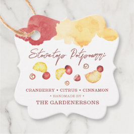 Etiquetas favoritas de Stovetop Potpourri