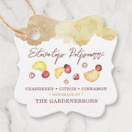 Etiquetas favoritas de Stovetop Potpourri