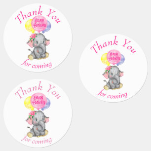 Etiquetas Feliz cumpleaños, gracias Labels