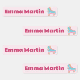 Etiquetas flacas para bolígrafos - Roller Disco Pa