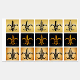 Etiquetas Fleur De Lis Lebels