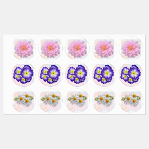 Etiquetas Floral
