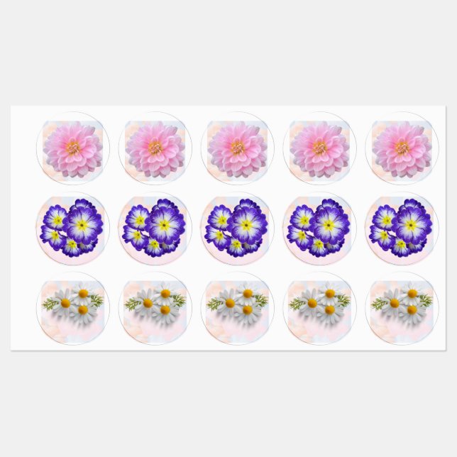 Etiquetas Floral (Hoja)