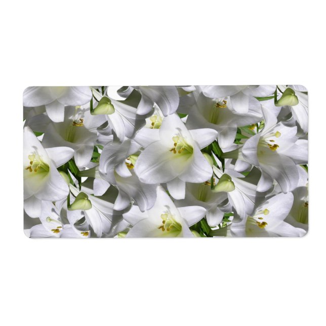 Etiquetas florales (Frente)