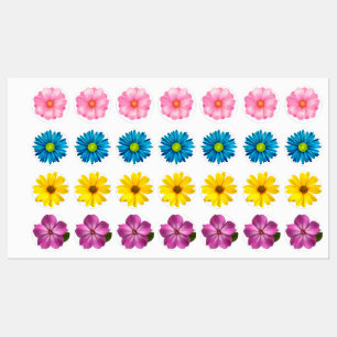 Etiquetas Flores para planchar