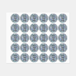 Etiquetas Fondo de la Piedra Óptica Holográfica