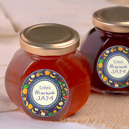 Etiquetas Frutas azules de la marina de personalizable Yummy